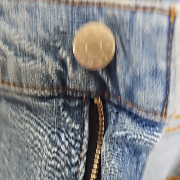 J. Crew Blue Ankle Cropped Jeans Size 27 Raw Hem - Picture 2 of 11